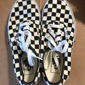 Checkered Vans